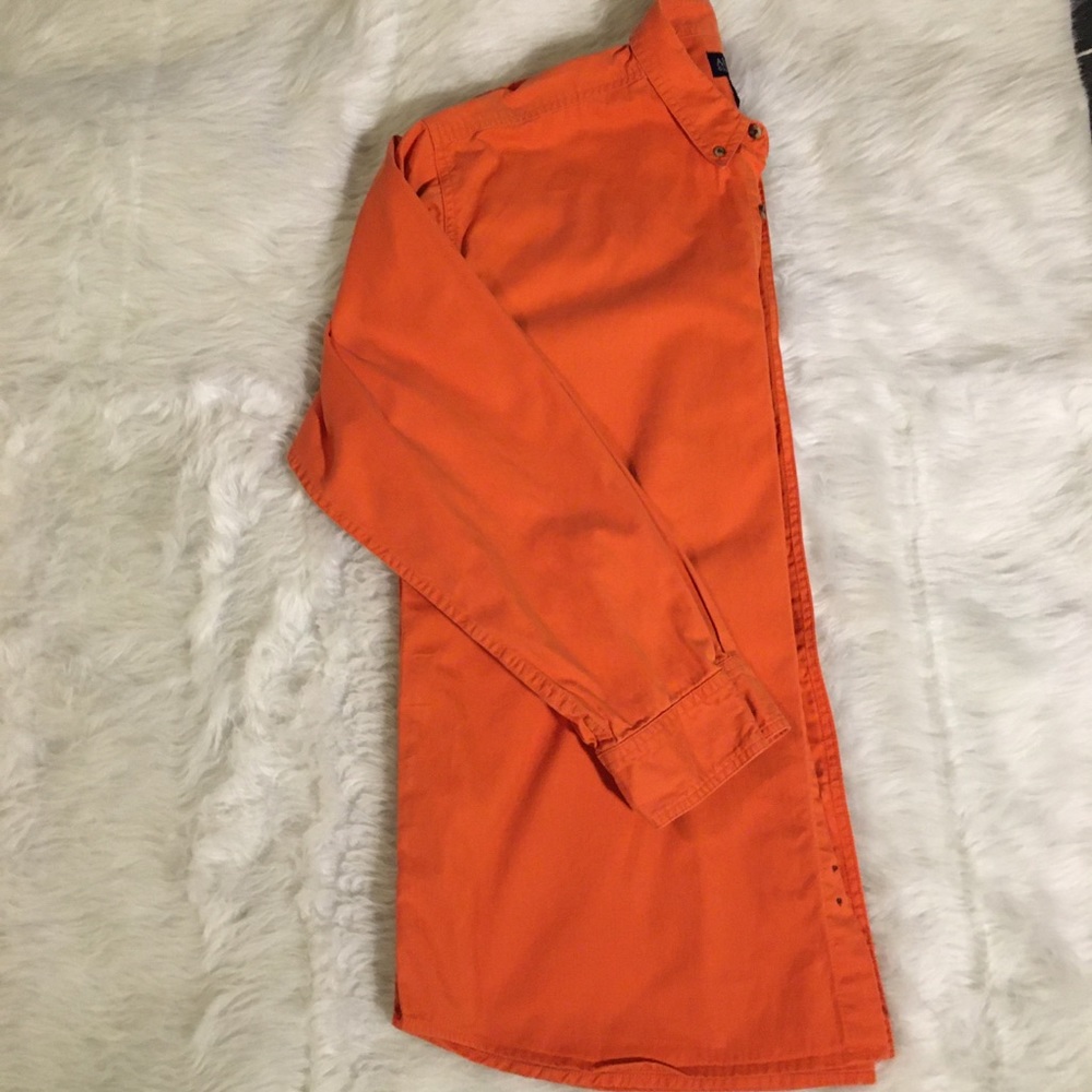 Austin Clothing Co. Burnt Orange Men’s Shirt - Picture 5 of 6